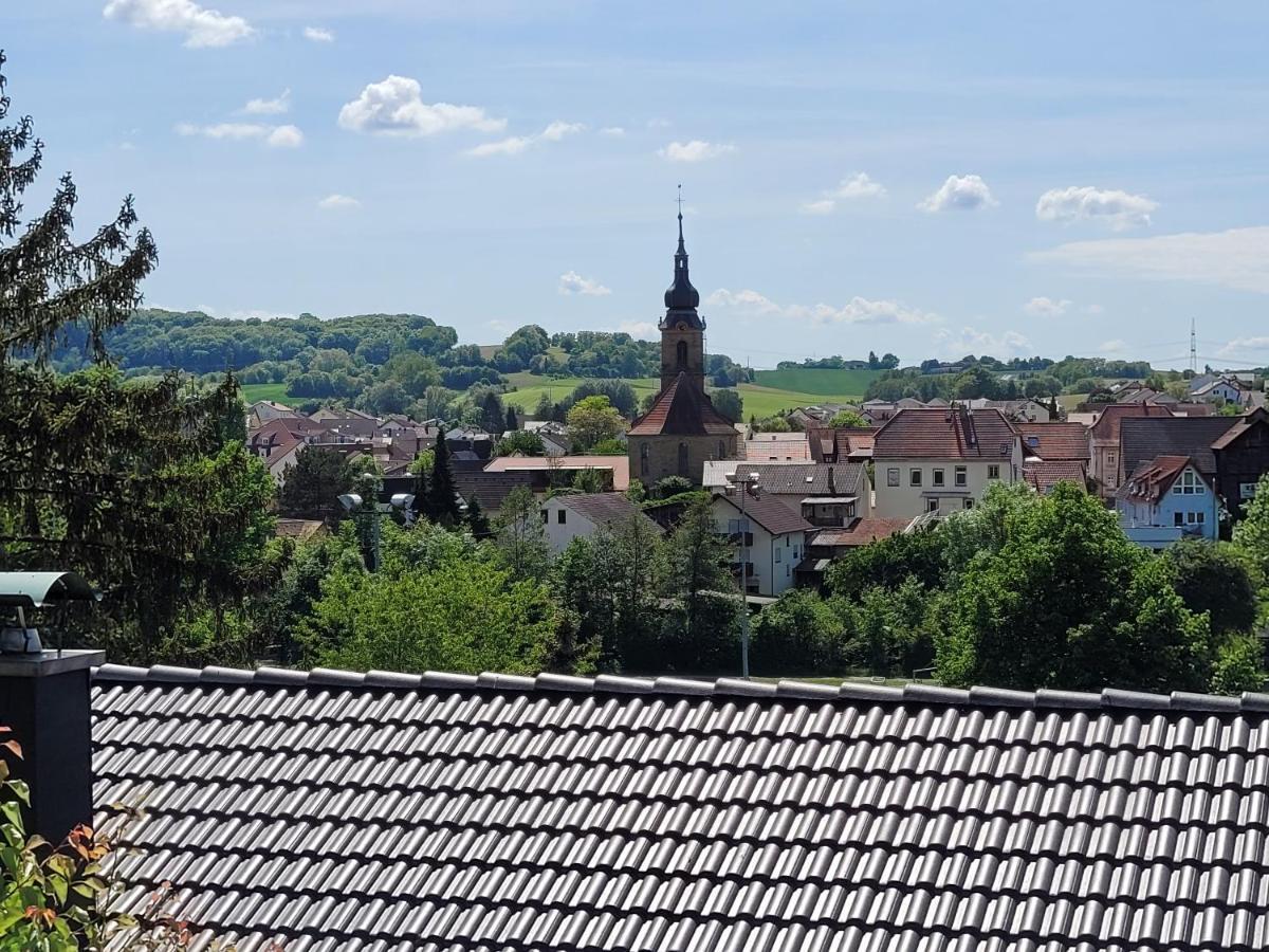 Ferienwohnung Kraichgaublick Angelbachtal Zewnętrze zdjęcie